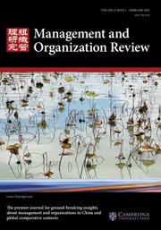 Management and Organization Review